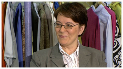 Riitta Haapasaari (copyright YLE/videokuvaa)